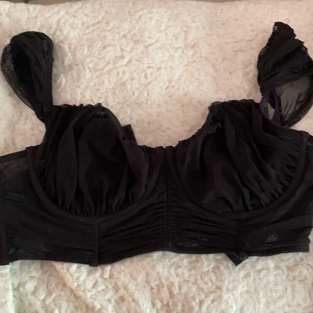 Sexy Torrid Cap Sleeve Shirted Bra